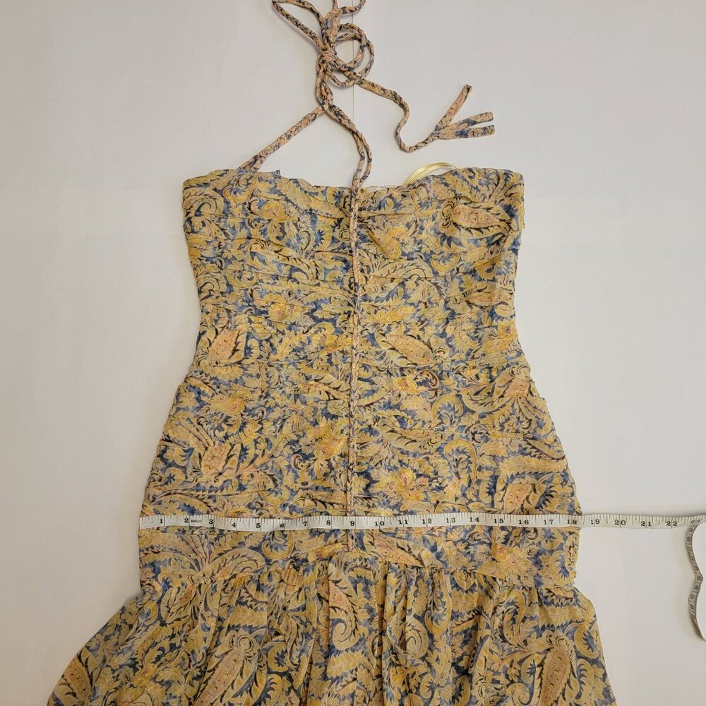 Veronica Beard Lucine Paisley Silk Gown - Picture 15 of 15